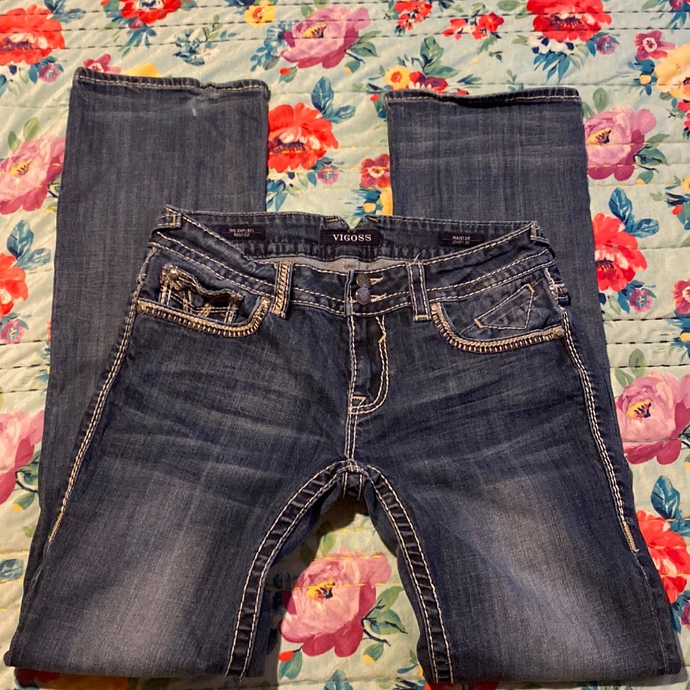 Vigoss Women’s Juniors Denim Tall Long Jeans 29 x 33